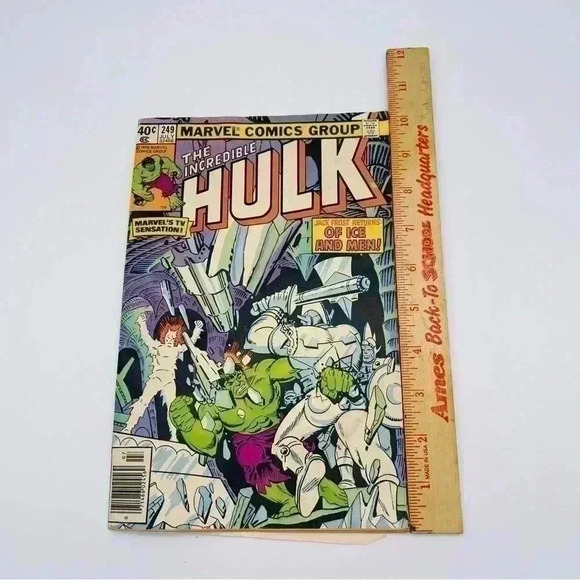 Vintage 1980 Marvel Comics The Incredible Hulk #249 Comic - Picture 5 of 5